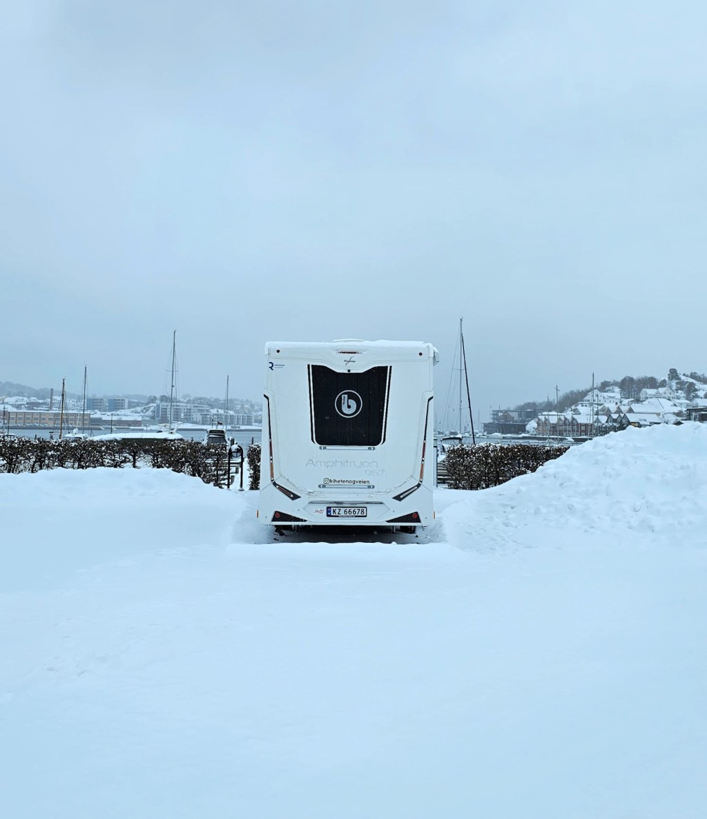Vintertur til Sandefjord&nbsp;bobilparkering